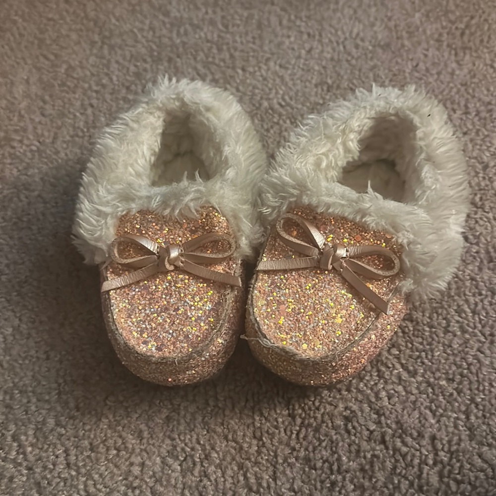 Target Pick glittery moccasins